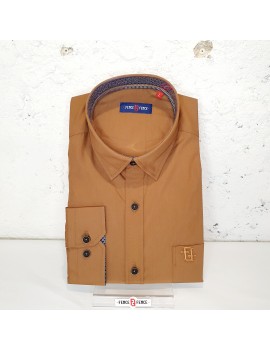 Brown Shirt Homme