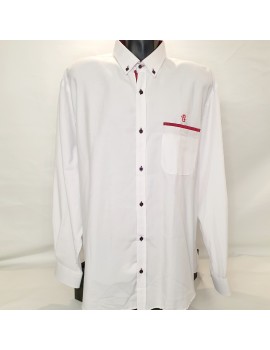 Show Shirt White/Cardinal