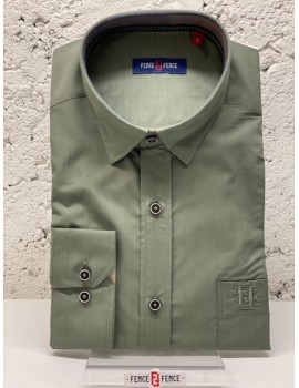 SERGENT men shirt  col army...