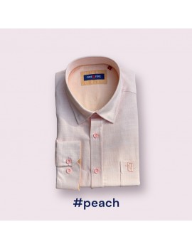 PEACH men shirt col pastel...